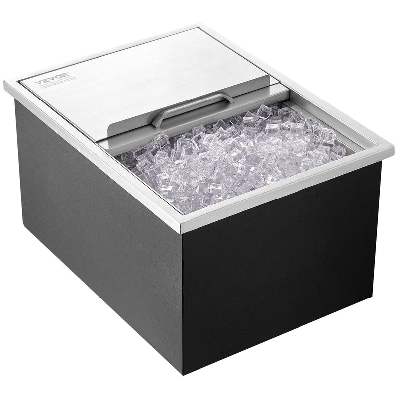 Stainless Steel Drop In Ice Chest 24