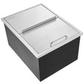 Stainless Steel Drop In Ice Chest 24