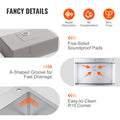304 Stainless Steel Drop-In Kitchen Sink 33