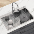 304 Stainless Steel Drop-In Kitchen Sink 33