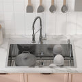 304 Stainless Steel Drop-In Kitchen Sink 33