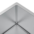 Kitchen Sink, 304 Stainless Steel Drop-In Sinks, Undermount Single Bowl Basin with Accessories(Pack of 3), Household Dishwasher Sinks for Workstation, RV, Prep Kitchen, and Bar Sink, 30 inch