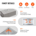 Cefito 304 Stainless Steel Undermount Kitchen Sink 30
