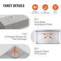 304 Stainless Steel Drop-In Sink Single Bowl 32 inch Undermount
