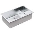 304 Stainless Steel Drop-In Sink Single Bowl 32 inch Undermount