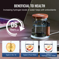 Hydrogen Water Cup 400ml SPE Technology Wireless Charging Ionizer