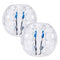 Inflatable Bumper Balls 2-Pack, 4FT/1.2M Body Sumo Zorb Balls for Teen & Adult, 0.8mm Thick PVC Human Hamster Bubble Balls for Outdoor Team Gaming Play, Bumper Bopper Toys for Garden, Yard, Park