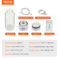 Hydrogen Water Bottle Generator 380ml Portable Ionizer Machine SPE