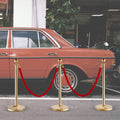 Stanchion Post 6-Pack Stainless Steel Crowd Control Queue Barrier