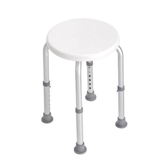 Adjustable Shower Chair 300lbs Capacity Non-Slip Bathtub Seat