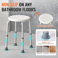 Adjustable Shower Chair 300lbs Capacity Non-Slip Bathtub Seat