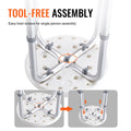 Adjustable Shower Chair 300lbs Capacity Non-Slip Bathtub Seat