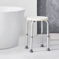 Adjustable Shower Chair 300lbs Capacity Non-Slip Bathtub Seat