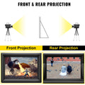 6x4m Inflatable Projector Screen Outdoor Theater w/Blower