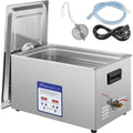 Digital Ultrasonic Cleaner 30L 40kHz Stainless Steel Heater Timer