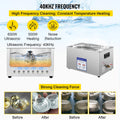 Digital Ultrasonic Cleaner 30L 40kHz Stainless Steel Heater Timer