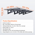 Garage Storage Shelving 2 Pack 183x61cm 454kg Heavy Duty Wall