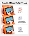 Digital Crane Scale 400kg 880lbs Handheld Hanging Farm Fishing