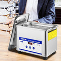 0.8L Professional Ultrasonic Cleaner 304 Stainless Steel Digital Lab Ultrasonic Cleaner with Timer for Jewelry Watch Glasses Circuit Board Dentures Small Parts Dental Instrument (0.8L)
