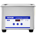 0.8L Professional Ultrasonic Cleaner 304 Stainless Steel Digital Lab Ultrasonic Cleaner with Timer for Jewelry Watch Glasses Circuit Board Dentures Small Parts Dental Instrument (0.8L)