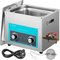 Ultrasonic Jewelry Cleaner Heater Timer Dentures Glasses Rings