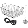 Ultrasonic Jewelry Cleaner Heater Timer Dentures Glasses Rings
