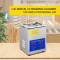 Ultrasonic Cleaner 1.3L with Heater Timer Jewellery Parts