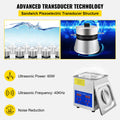 Ultrasonic Cleaner 1.3L with Heater Timer Jewellery Parts