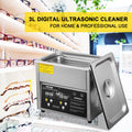 Digital Ultrasonic Cleaner 3L 220V 50kHz Stainless Steel Heater Timer