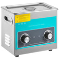 Knob 3L Ultrasonic Cleaner 40kHz Heater Timer Stainless Steel