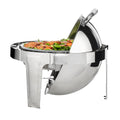 VEVOR Roll Top Chafing Dish 5.5L 2 Pack Stainless Steel Catering Warmer
