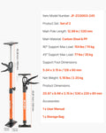 Cabinet Jack Support Pole 2-Pack 54-155cm Steel Telescopic 70kg