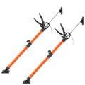 Cabinet Jack Support Pole 2-Pack 54-155cm Steel Telescopic 70kg