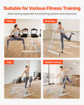 Ballet Barre Freestanding Portable 4 Level Height Adjustable Foldable