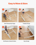 Ballet Barre Freestanding Portable 4 Level Height Adjustable Foldable
