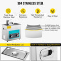 Ultrasonic Vinyl Record Cleaner 6L 40kHz Vinyl Ultrasonic Cleaning Machine Knob Control Record Ultrasonic Cleaner 8 Records Vinyl Sonic Cleaner Stainless Steel Tank with Mechanical Heater & Time