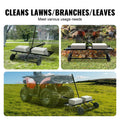 Tow Behind Dethatcher 1219mm 24 Spring Steel Tines ATV Mower
