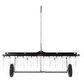 Tow Behind Dethatcher 1219mm 24 Spring Steel Tines ATV Mower