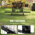 Tow Behind Dethatcher 1.5m 24 Steel Tines ATV Mower Lawn Rake
