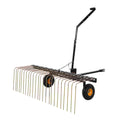 Tow Behind Dethatcher 1.5m 24 Steel Tines ATV Mower Lawn Rake