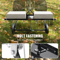 Tow Behind Dethatcher 1015mm 20 Spring Steel Tines ATV Mower