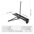Tow Behind Dethatcher 1015mm 20 Spring Steel Tines ATV Mower