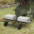 Tow Behind Dethatcher 1015mm 20 Spring Steel Tines ATV Mower