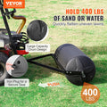 Tow Behind Lawn Roller 400lbs Sand Water Filled Steel Frame