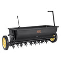 Broadcast Spreader 100LB Tow Behind Poly Drop Fertiliser Spreader