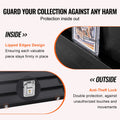 36 Graded Card Display Case 775x617mm UV Protection Wall Cabinet