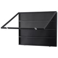 36 Graded Card Display Case 775x617mm UV Protection Wall Cabinet
