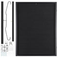 Jersey Display Frame Case, 590 x 790 x 40 mm, Large Lockable Sport Jersey Shadow Box with 98% UV Protection PC Glass and Hangers, for Baseball Basketball Football Hockey Shirt and Uniform