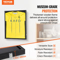 Jersey Display Frame 590x790mm Large Lockable UV Protected Shadow Box