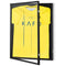 Jersey Display Frame 610x812mm Large Black UV Protection Glass